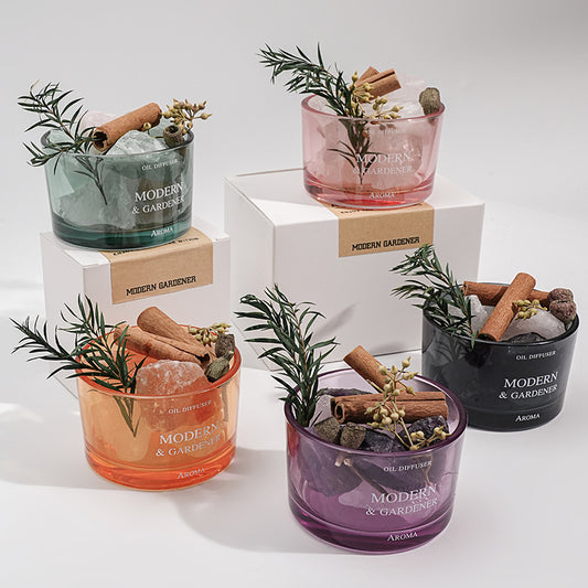 Fireless aromatherapy diffuser stone aromatherapy stone spar aromatherapy essential oil household indoor fireless incense room bedroom ornament