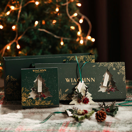 WIACHNN/Huixiu, aromatherapy wax tablets, dried flower fragrances, solid fragrance pendant in the bedroom, wholesale with gift box.